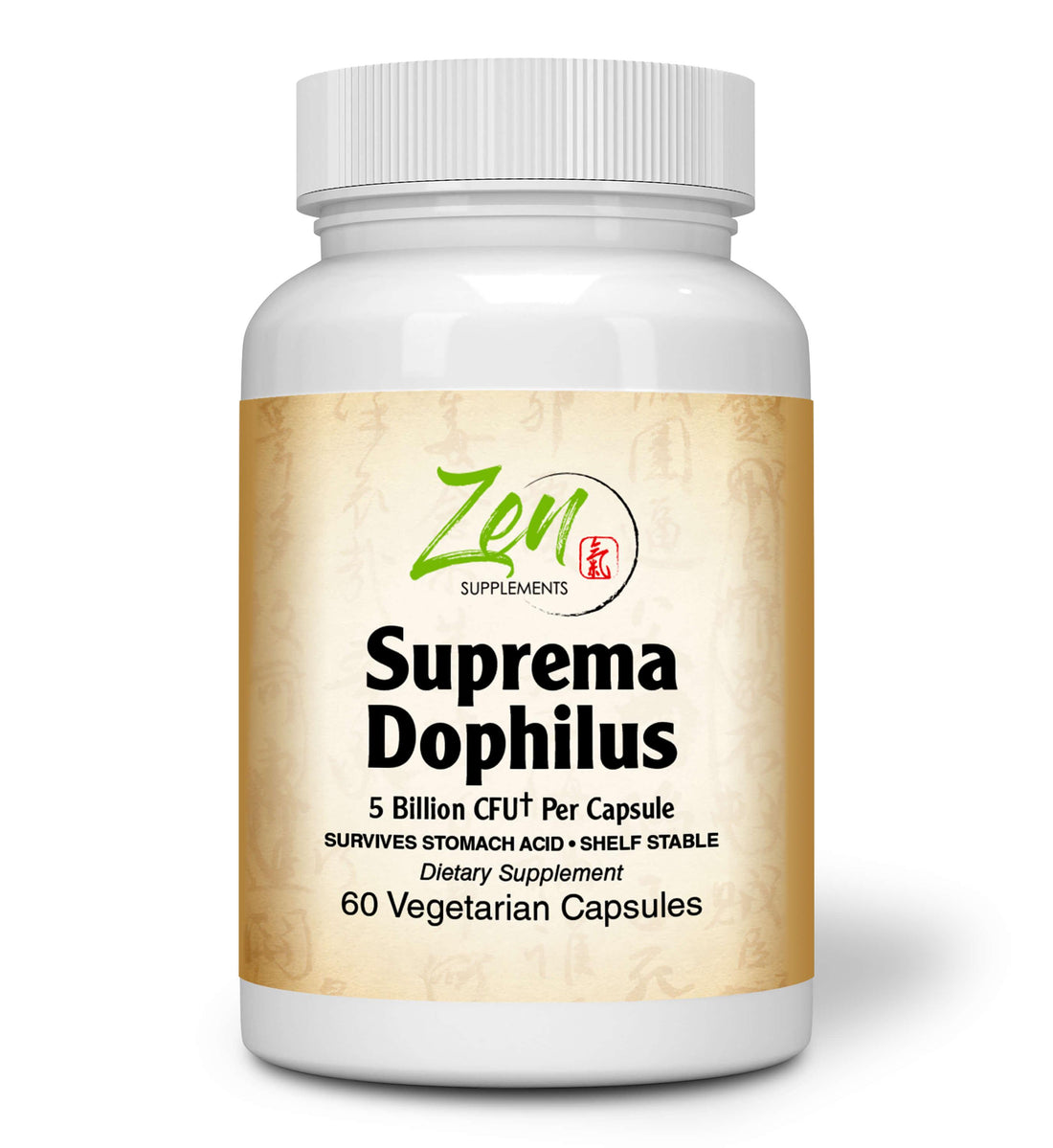 Suprema Dophilus™ – Daily High-Potency 5 Billion CFU Multi‑Strain Probiotic 🌿