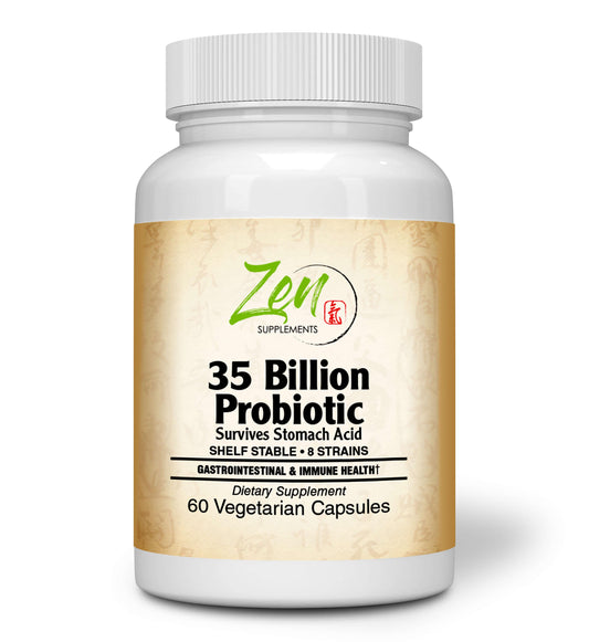 Probiotic with 35 Billion CFU and 8 Strains - 60 Vegcaps