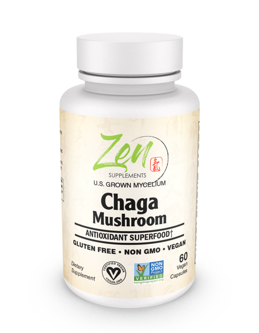 Organic Chaga Mushroom 60 VCAP