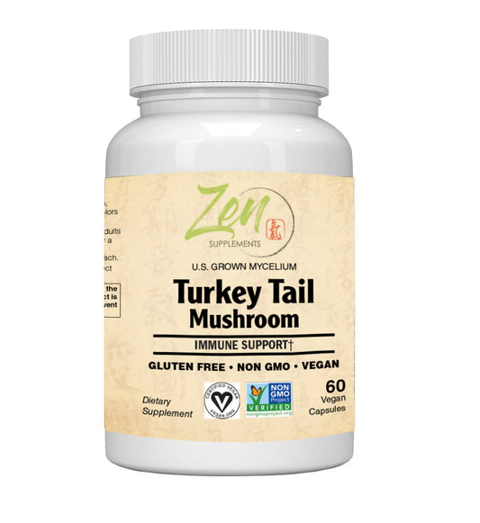 Organic Turkey Tail Mushroom Supplement