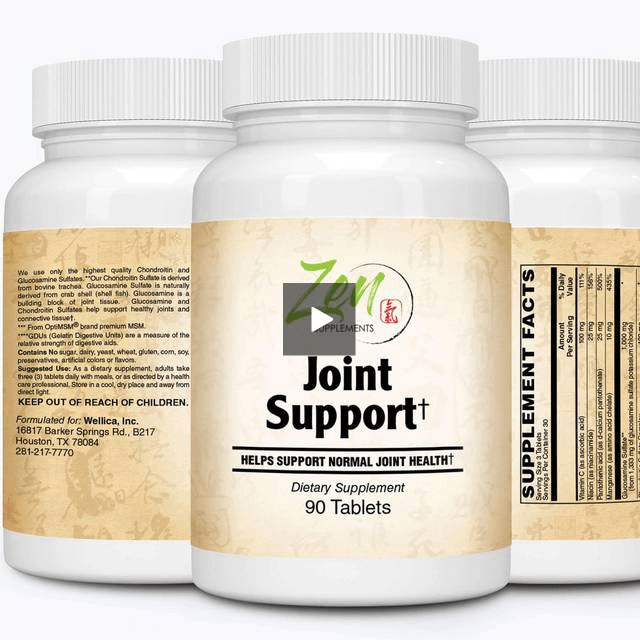 Joint Support - Glucosamine, Chondroitin & Boswellia - 90 Tabs