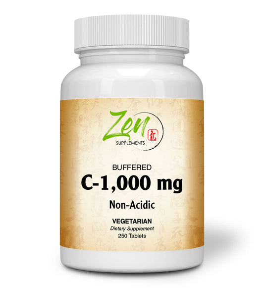 Buffered Vitamin C-1000mg - With Bioflavinoids - 250 Tabs