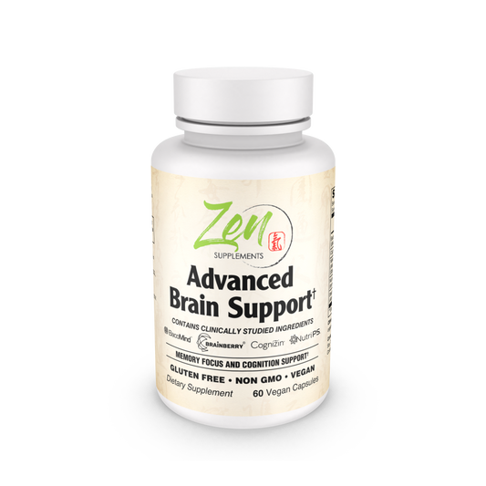 Advanced Brain Support Supplements 60 VegCaps