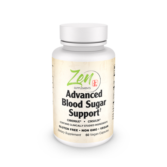 Advanced Blood Sugar Support Supplement - 60caps Glucose Control