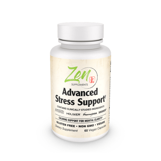 Advanced Stress Support Supplement - Cortisol Management 60VCaps