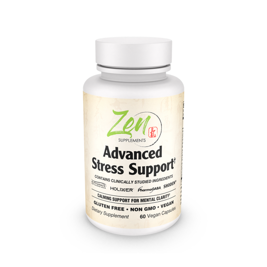 Advanced Stress Support Supplement - Cortisol Management 60VCaps