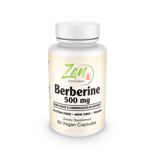 Berberine Supplements for Natural Blood Sugar Management and Clucose Control.