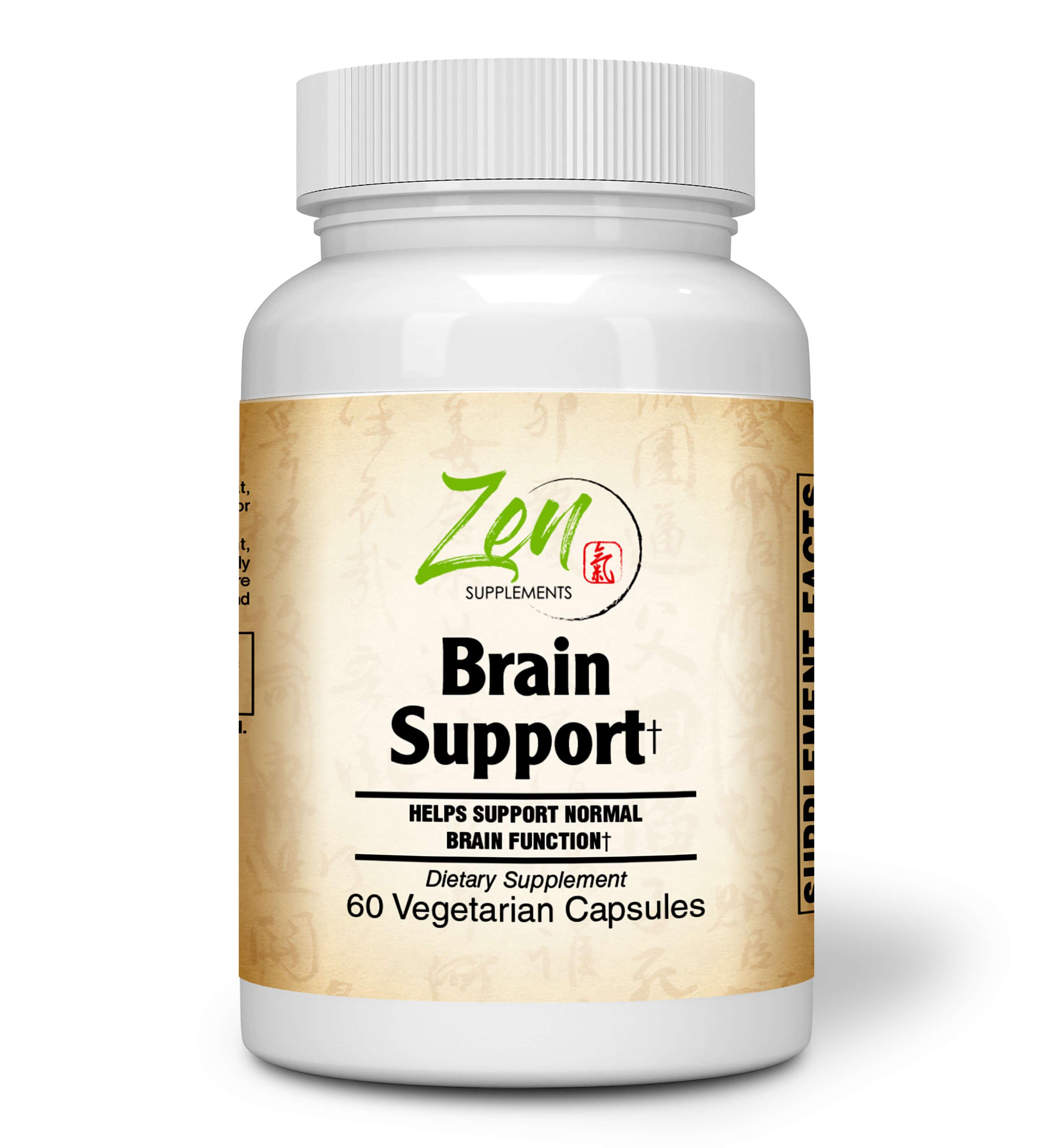 Brain Support - With Ginkgo Biloba, DHA & L-Carnitine