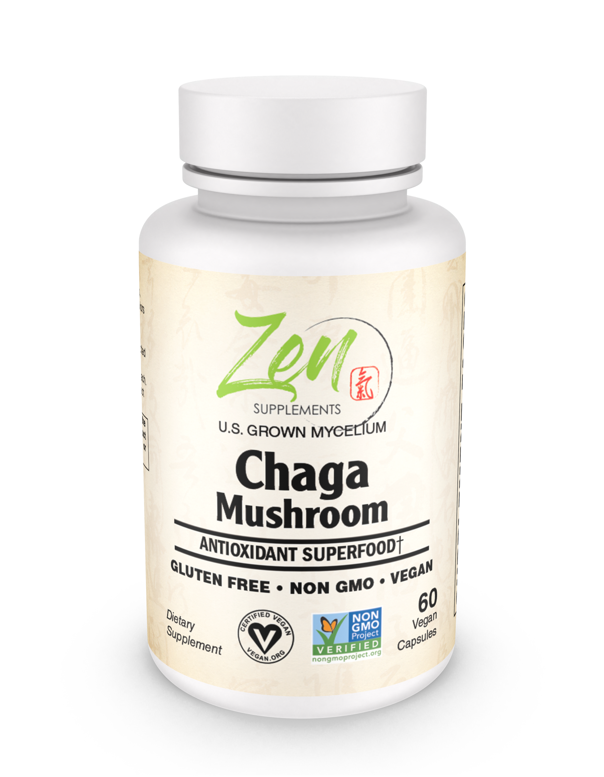 Organic Chaga Mushroom 60 VCAP
