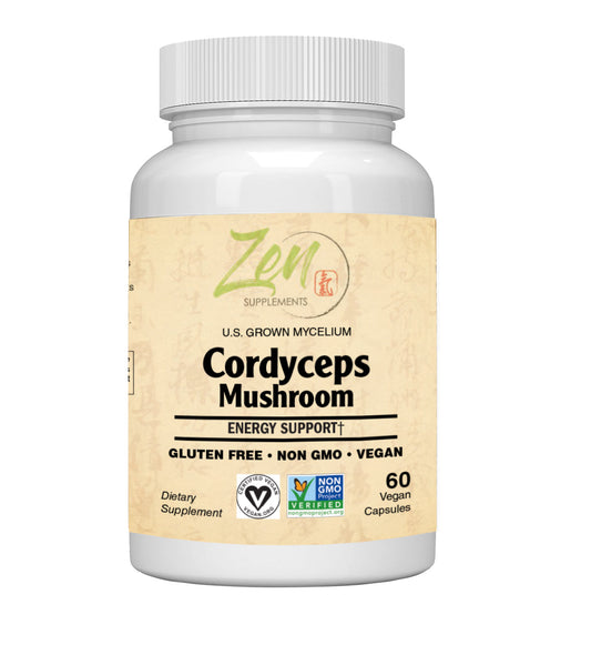 Organic Cordyceps Mushroom 60 VCAP