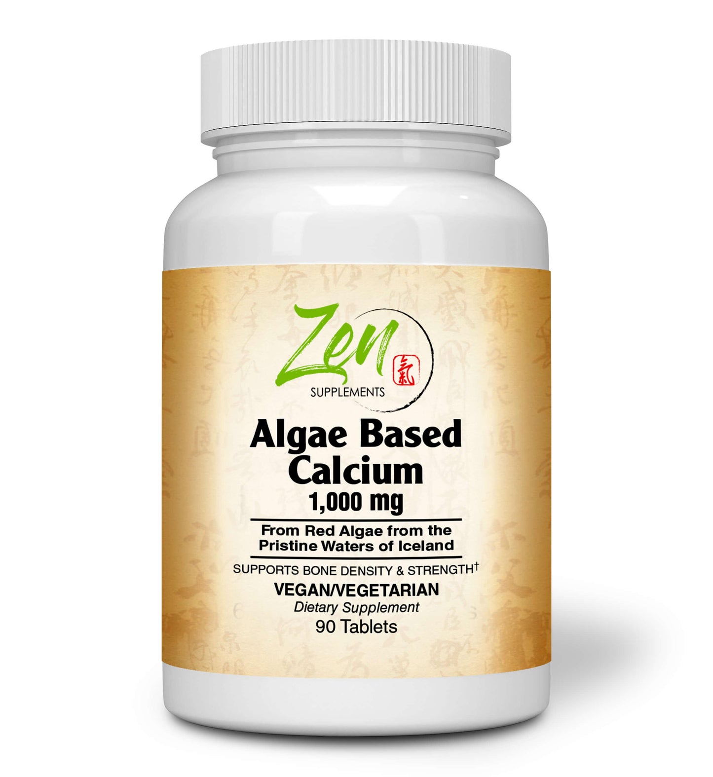 Algae Based Calcium Supplements with D3 & K2- 90 Tabs