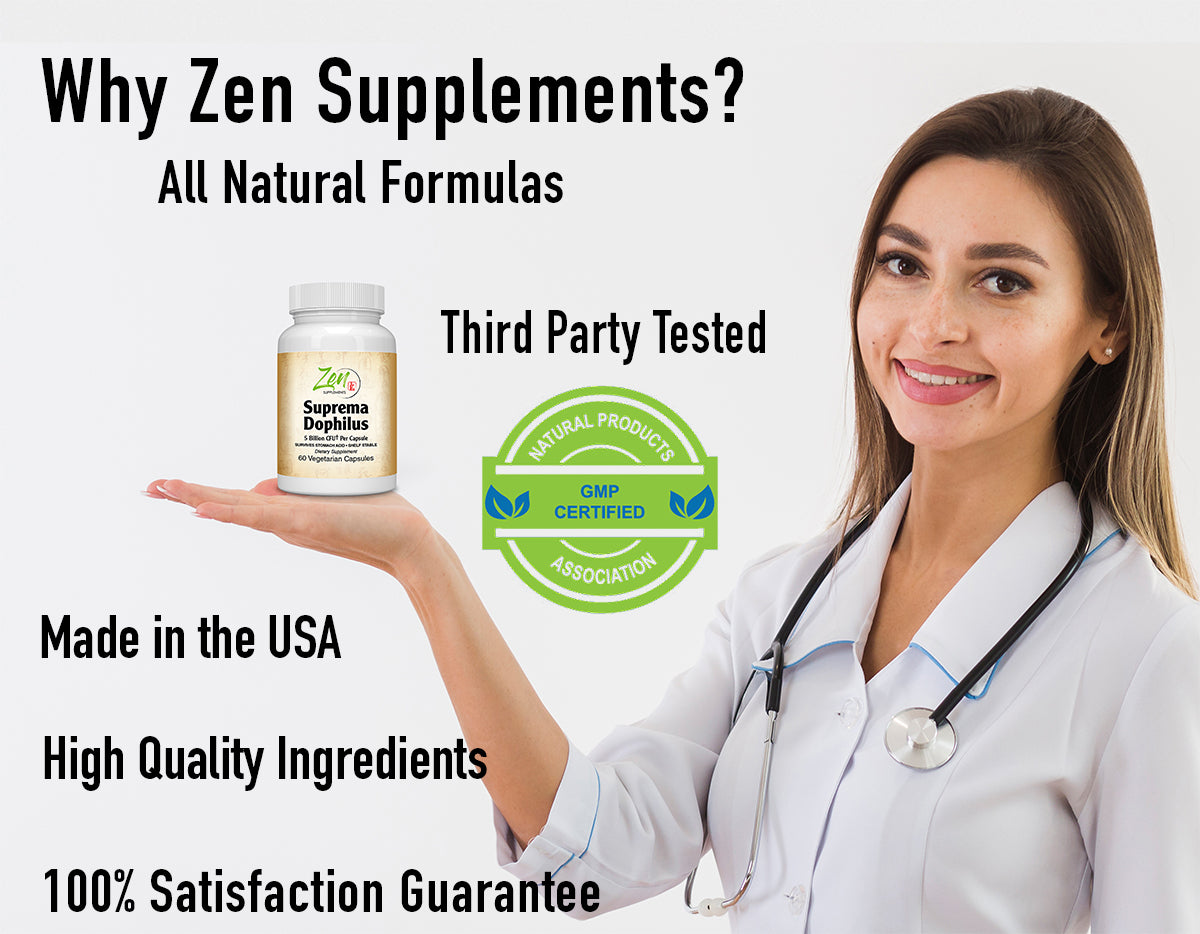 Suprema Dophilus 5 Billion CFU 8 Strain Probiotic