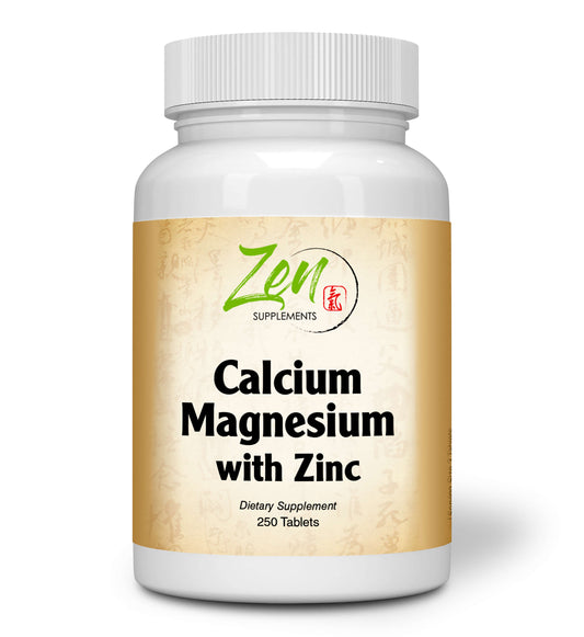 Calcium Magnesium & Zinc - 250 Tabs