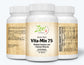 Vita-Min 75 Multivitamin and Chelated Minerals (Iron Free) - 30, 60 or 90 Tabs