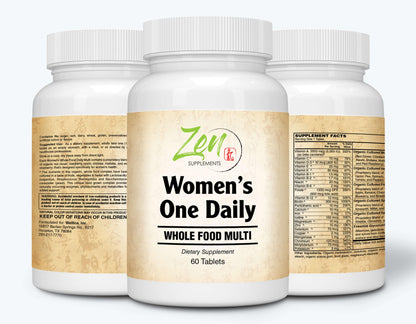 Women’s One Daily Organic Whole Food Multi-Vitamin - 60 Tabs