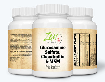 Glucosamine Chondroitin MSM - 90 Tabs