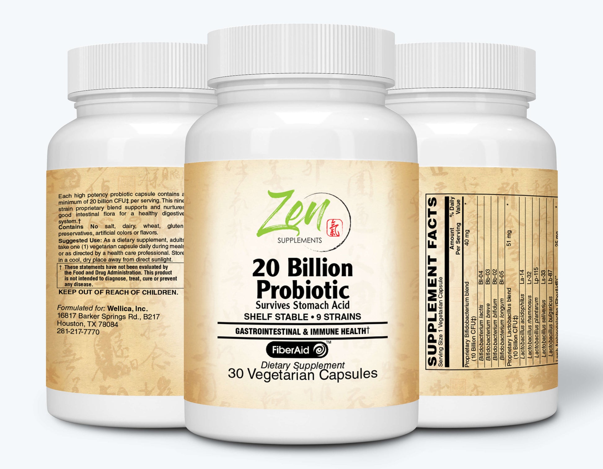 20 Billion CFU Probiotic 30g