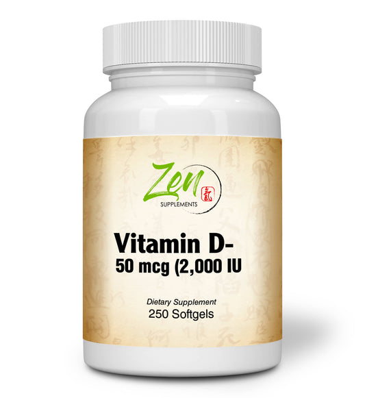 Vitamin D-3 2000IU - 250 Softgel