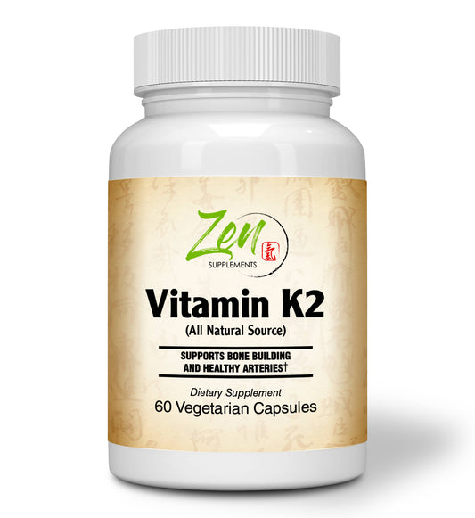 Vitamin K2 45mcg - With MenaquinGold® Natural Vitamin MK-7 - 60 Vegcaps
