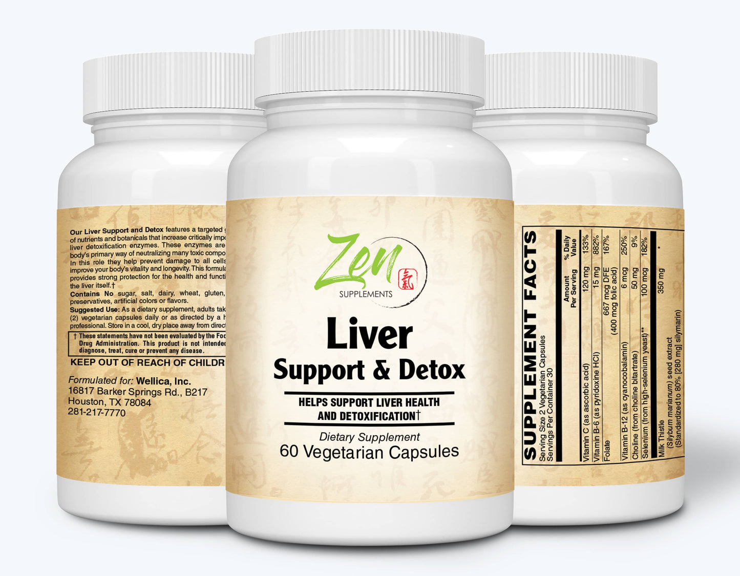 Liver Support & Detox - 60 Vegcaps