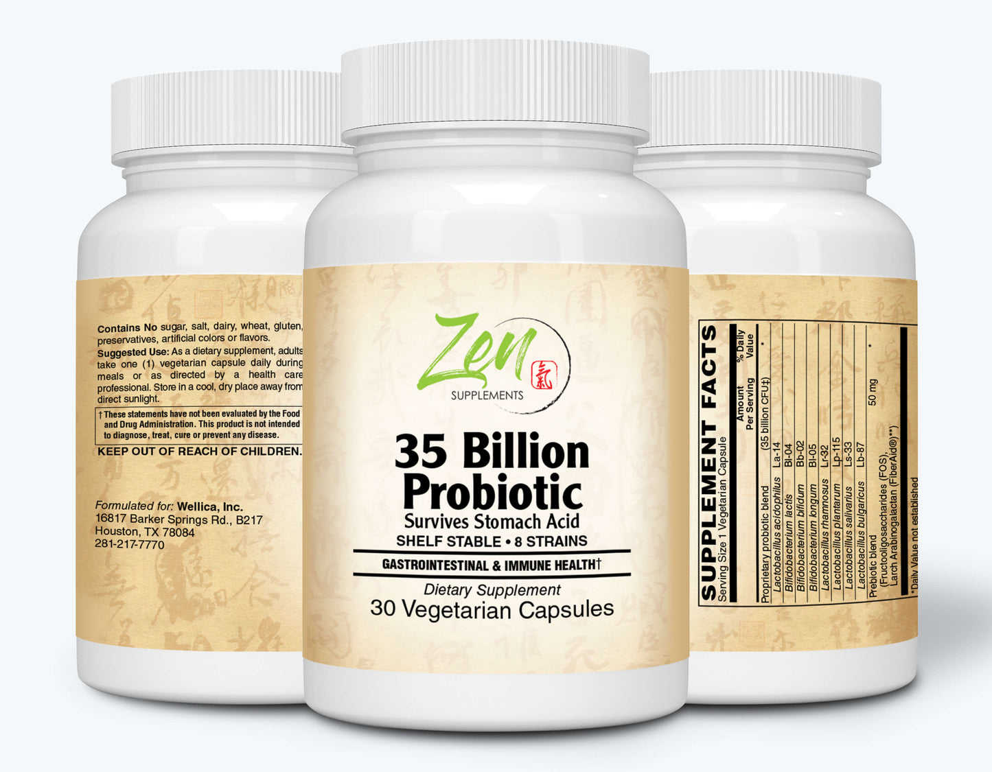35 Billion CFU Probiotic 30 Vegcaps