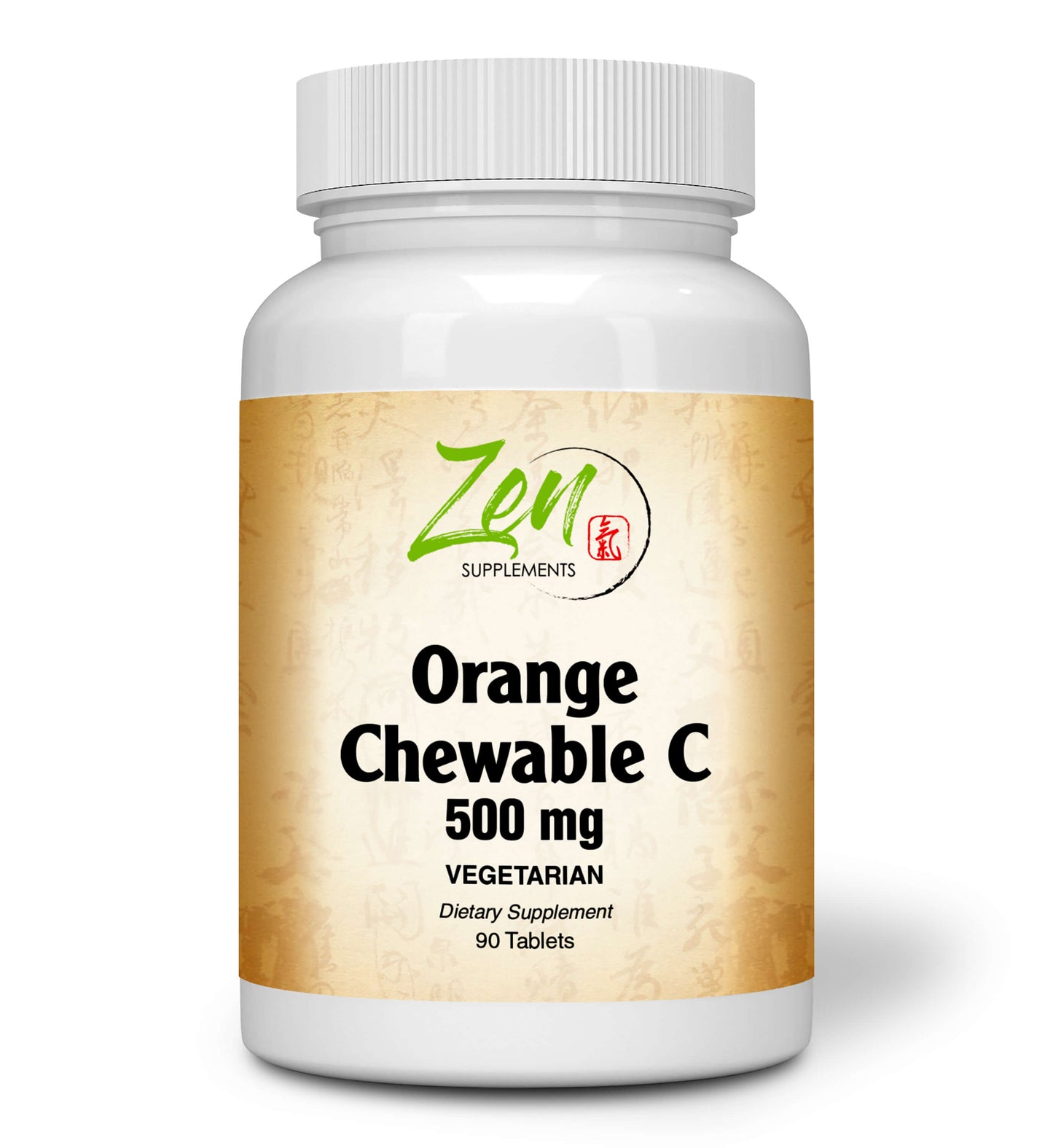 Chewable C-500mg - Orange Flavor - 90 Tabs