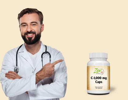 C-1000mg - With Bioflavinoids - 100 Caps