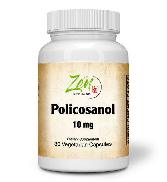 Policosanol 10mg Antioxidant - 30 Vegcaps