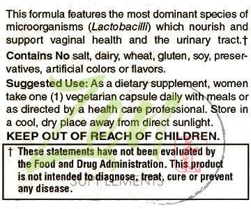 Women's Probiotic 15 Billion CFU - 60 Vegcaps