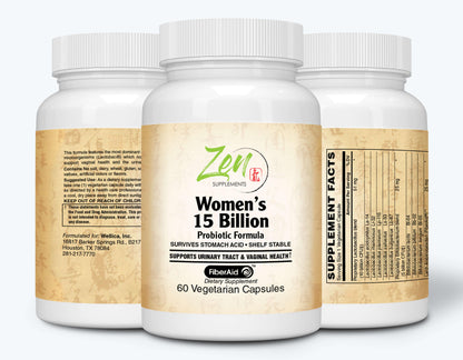 Women's Probiotic 15 Billion CFU - 60 Vegcaps