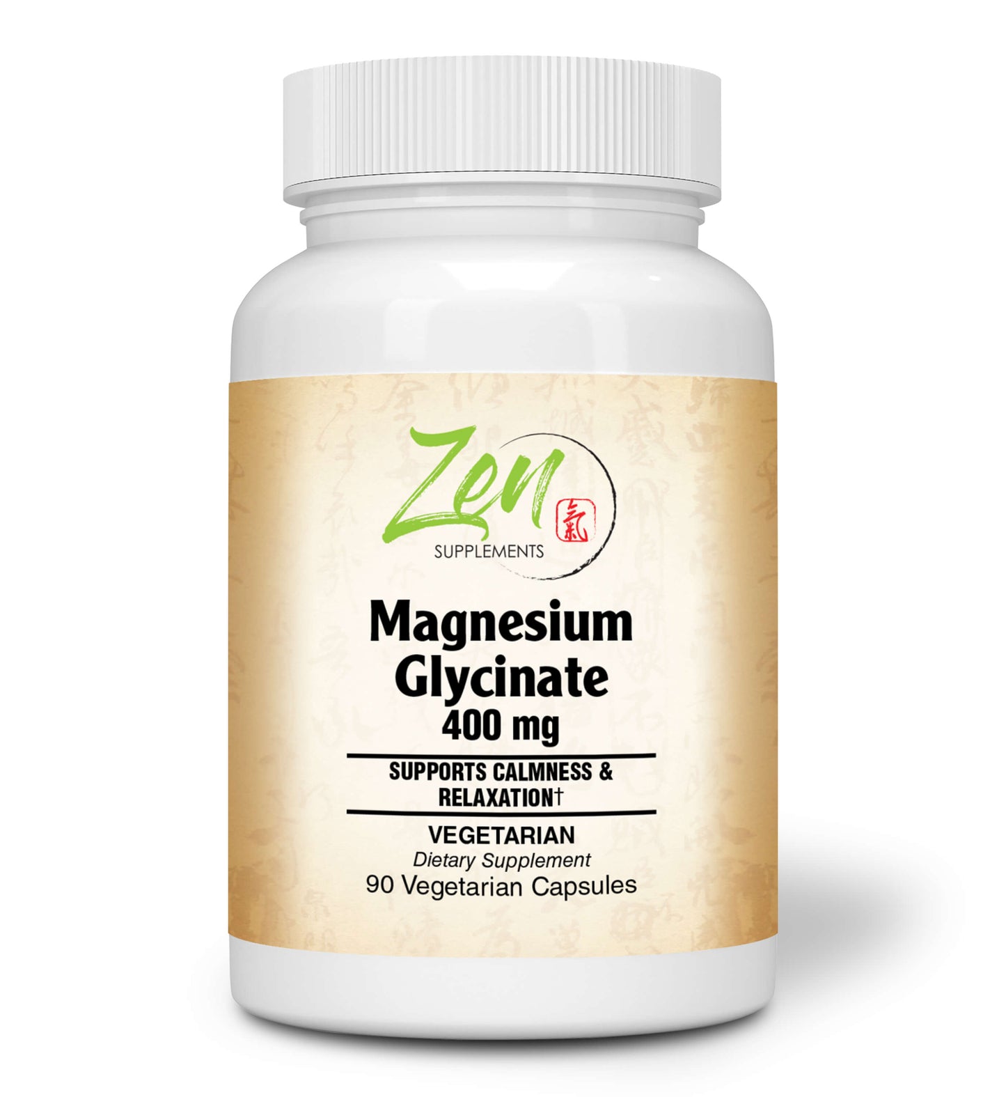Magnesium Glycinate 400mg - 90 Vegcaps