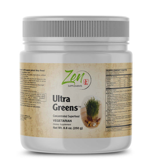Ultra Greens Superfood - Herbal Extracts - 8.8oz Powder