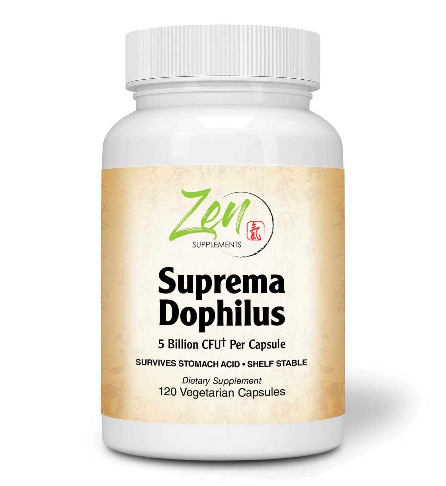 Suprema-Dophilus 5 Billion CFU 8 Strain Probiotic - 120 Caps