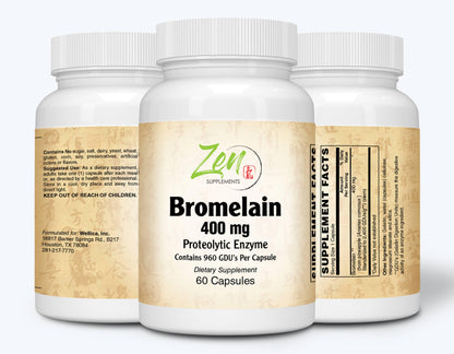 Bromelain Proteolytic Enzyme - 60 Caps