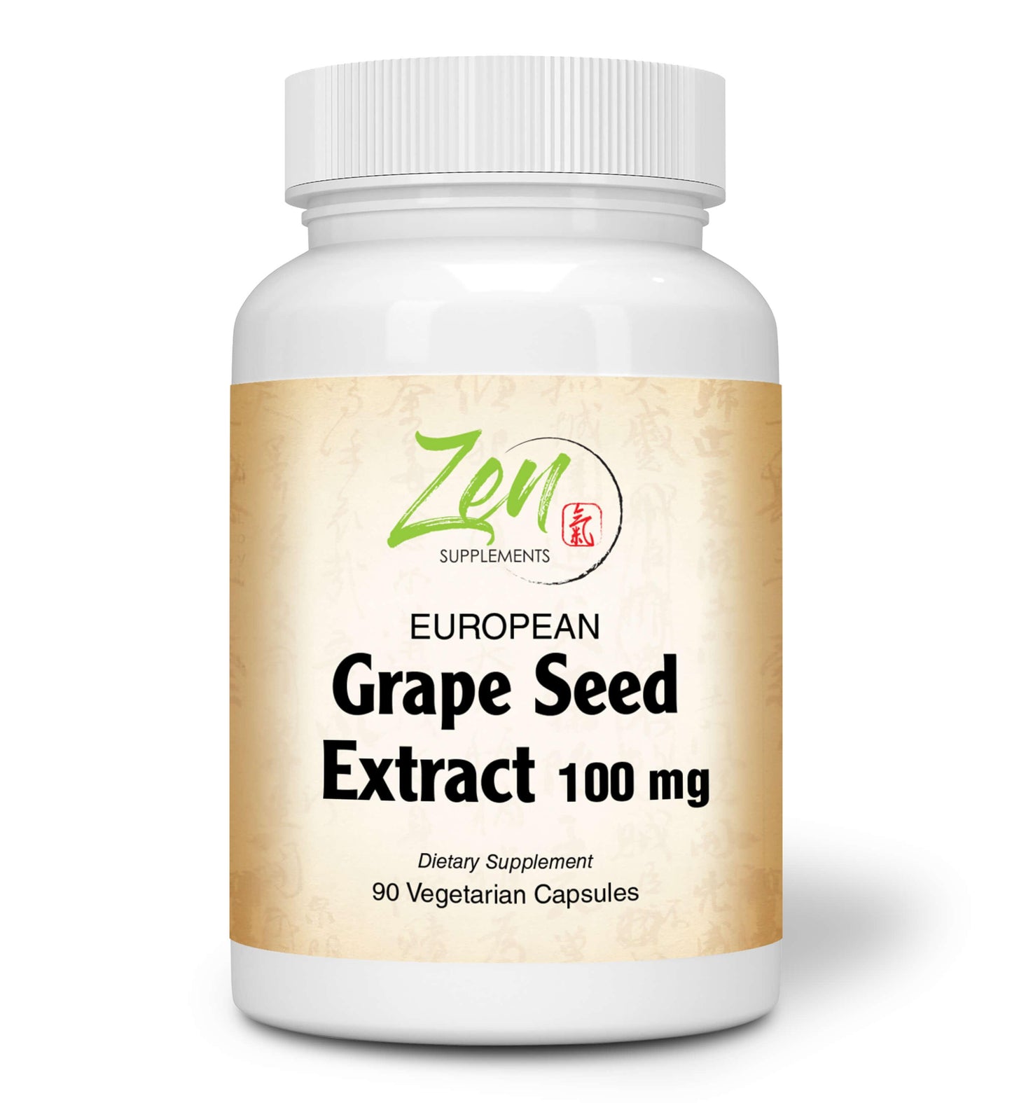 European Grape Seed Extract 100mg - 90 Vegcaps