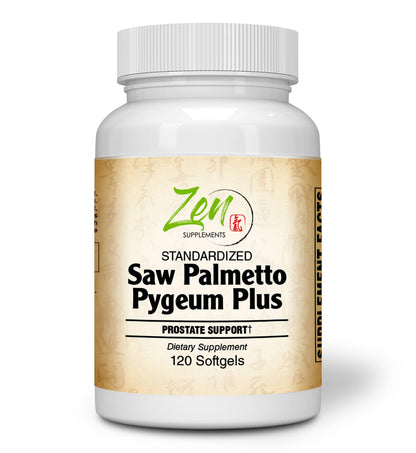 Saw Palmetto & Pygeum Plus - With L-OptiZinc® - 120 Softgel