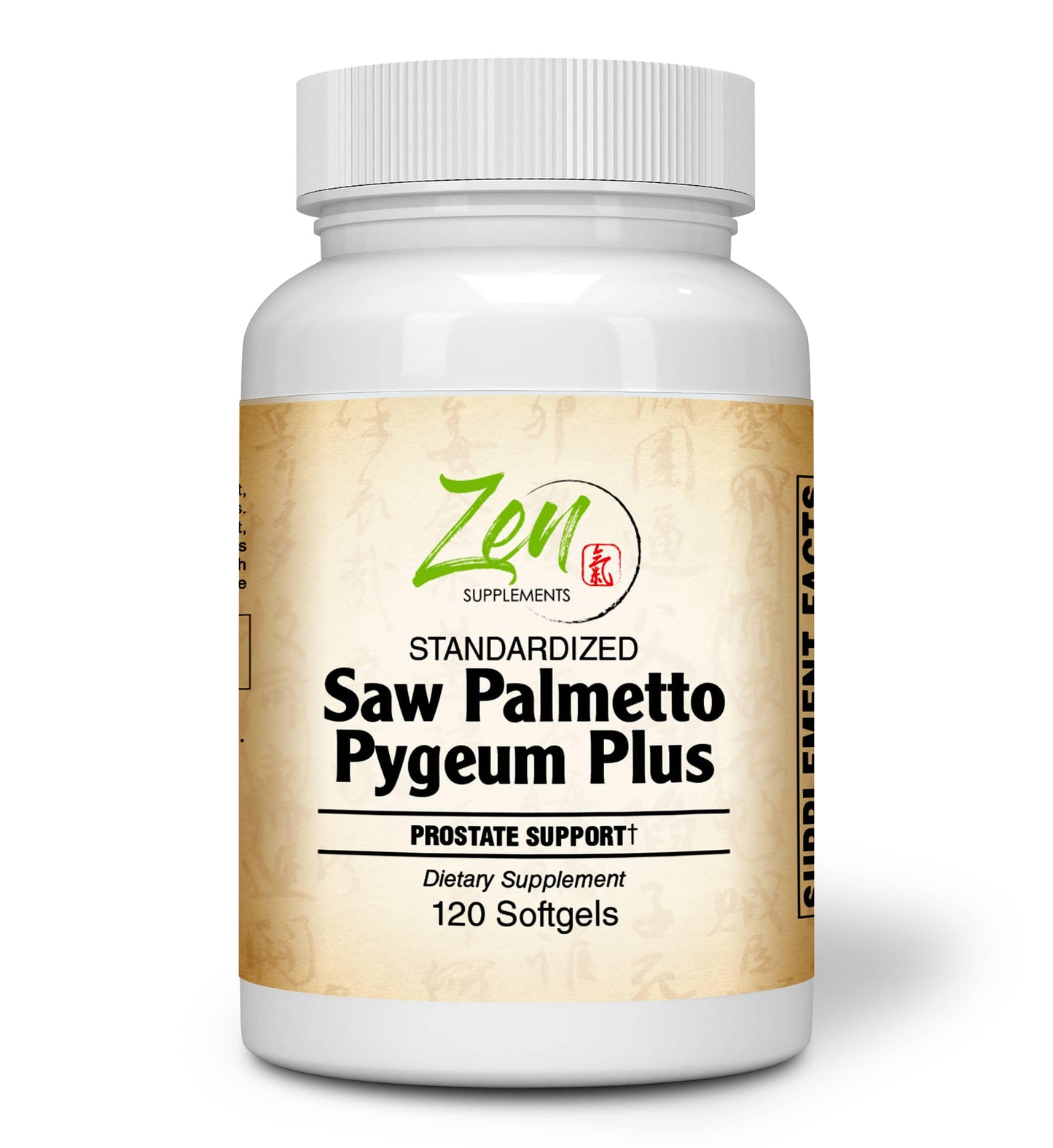 Saw Palmetto & Pygeum Plus - With L-OptiZinc® - 120 Softgel