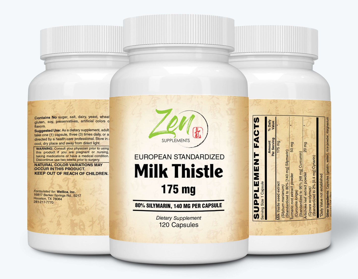 Milk Thistle Extract Plus 175mg - 120 Caps