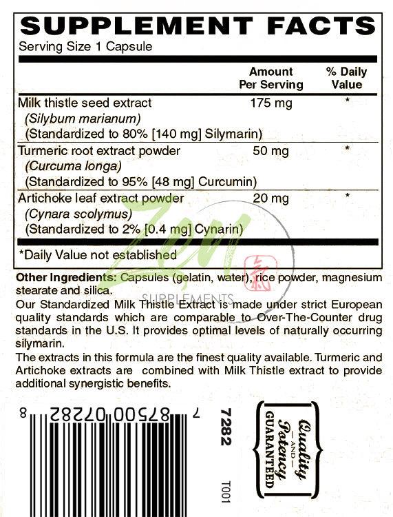 Milk Thistle Extract Plus 175mg - 120 Caps