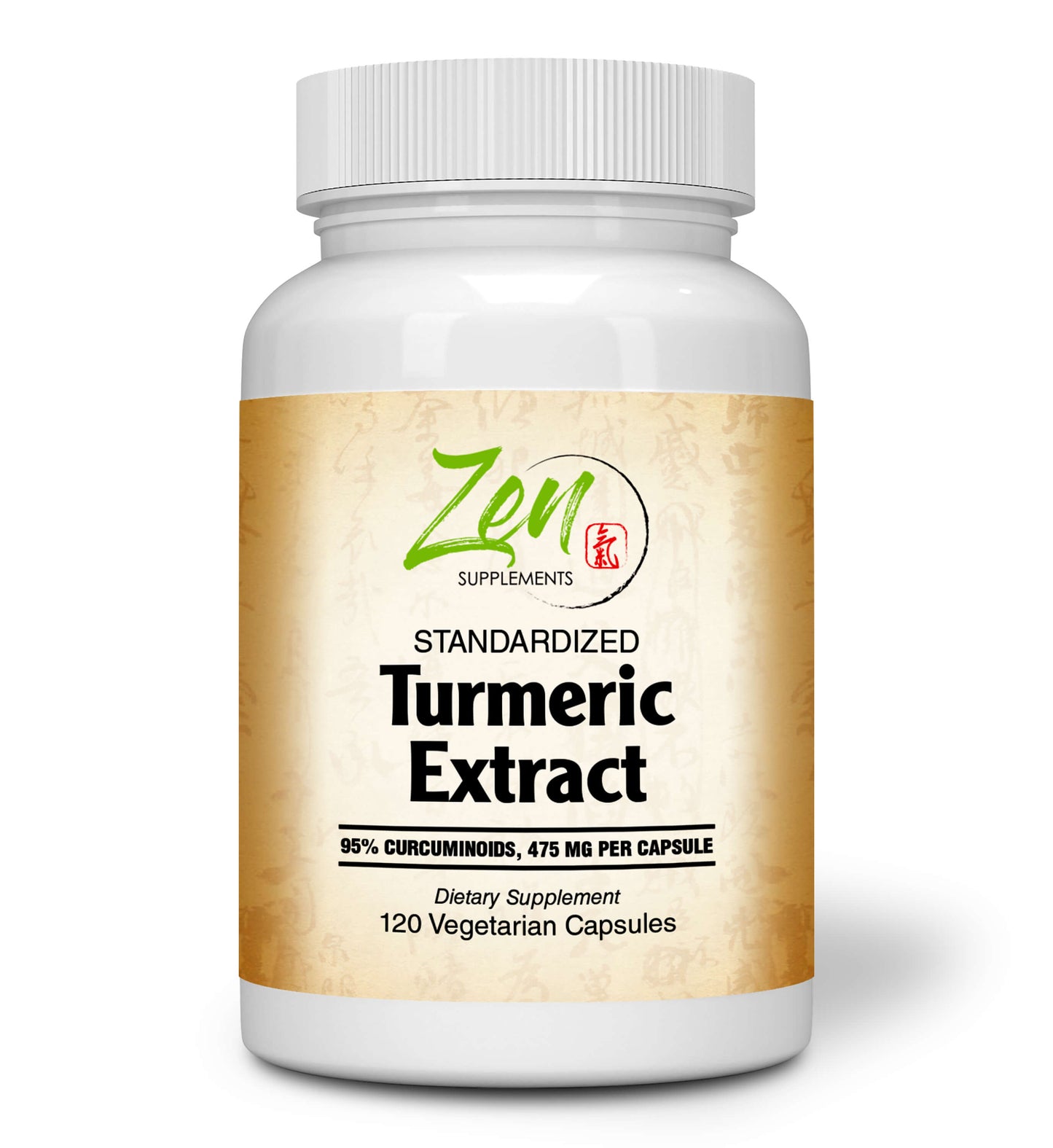 Zen Supplements Turmeric Curcumin C3 Complex® 500mg - 120 Vegcaps