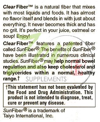 Clearfiber - 10oz Powder