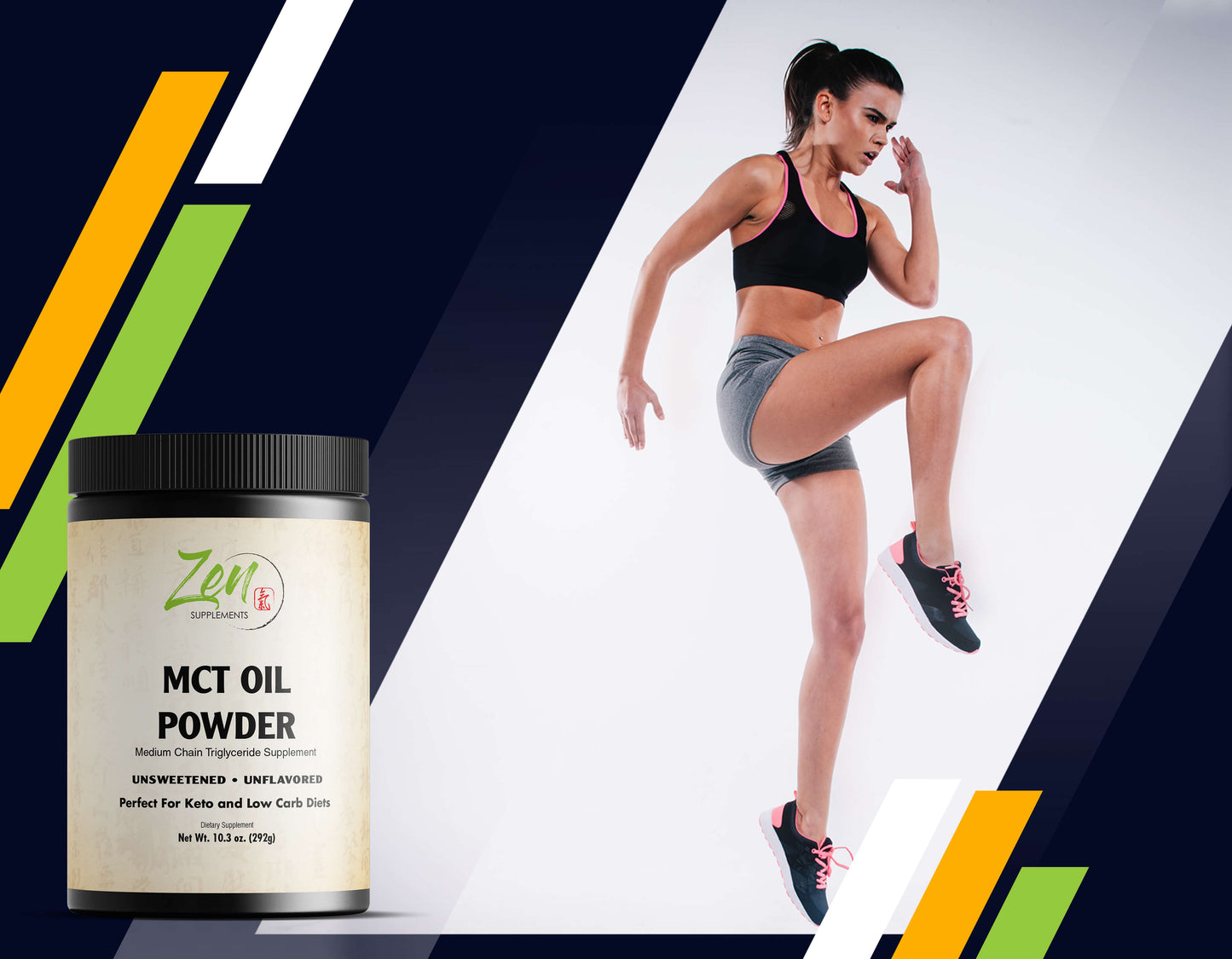 MCT Oil Powder - 100% Pure MCT's - 292g 10.3oz Powder