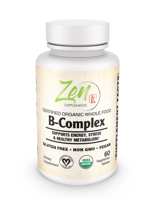 Organic Whole Food B-Complex 60 TAB