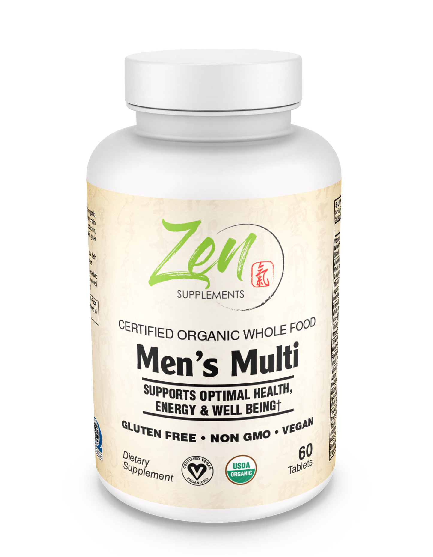 Organic Whole Food Men's Multivitamin 60 TAB