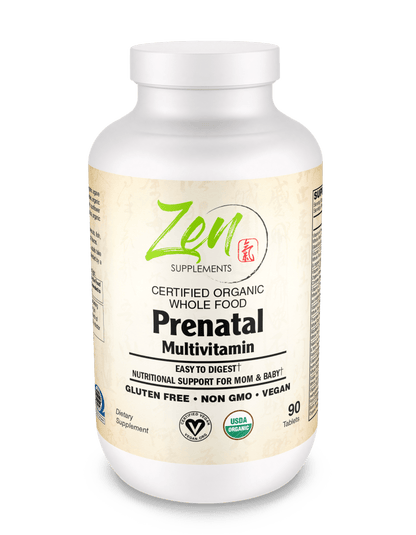 Organic Whole Food Prenatal 90 TAB