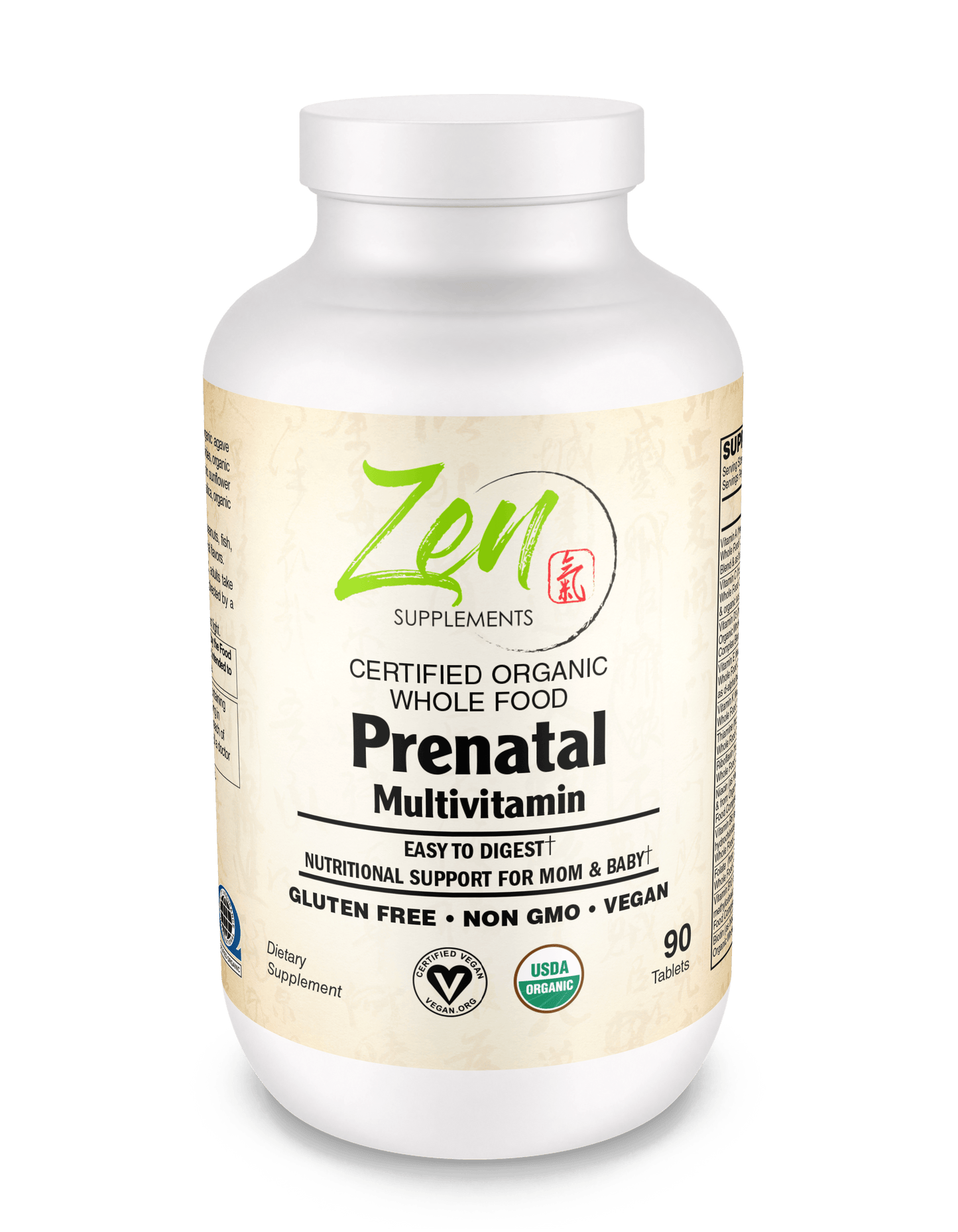 Organic Whole Food Prenatal Multivitamin 180 TAB