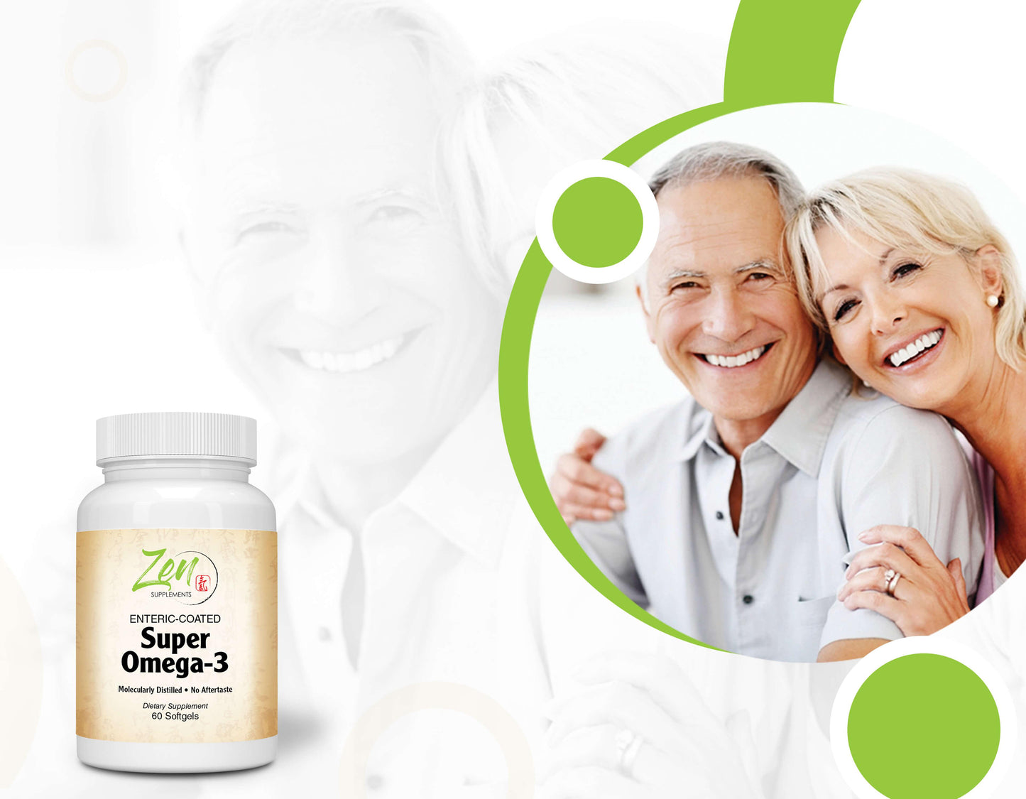 Super Omega-3 - With EPA & DHA - Enteric Coated 60, 120, 240 Softgels