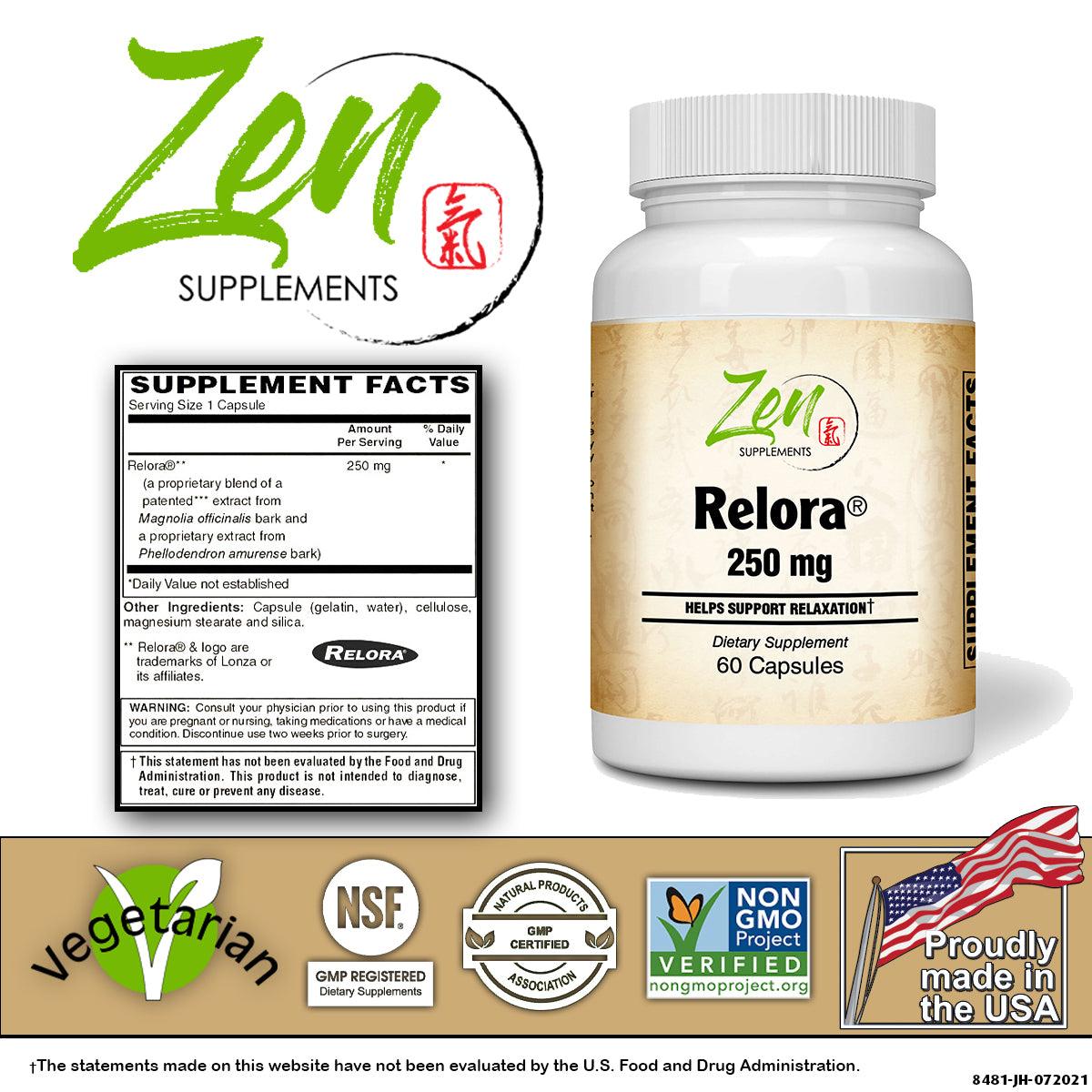 Relora 250mg Relaxtion Support - 60 Softgel