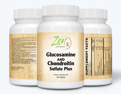 Glucosamine & Chondroitin Sulfate Plus - 180 Tabs