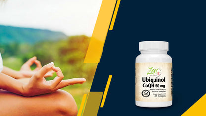 Ubiquinol CoQH 50mg - 60 Softgel